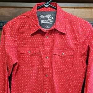 Wrangler 20X Competition Western Cowboy Shirt
